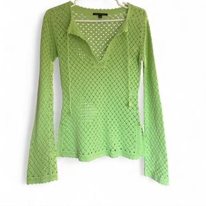 Vintage Banana Republic crotchet spring top